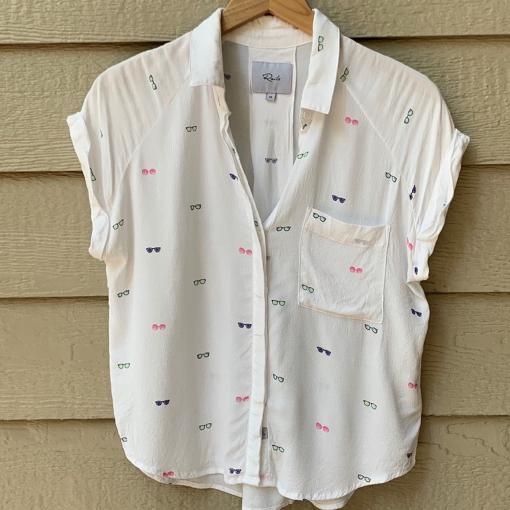 Rails Button Down Sunglasses Shirt